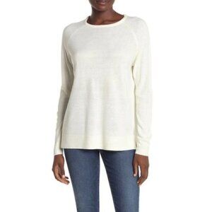 Sweet Romeo Sweater XXL NWT Crewneck Modern Girl Ivory Neutral Capsule Monotone